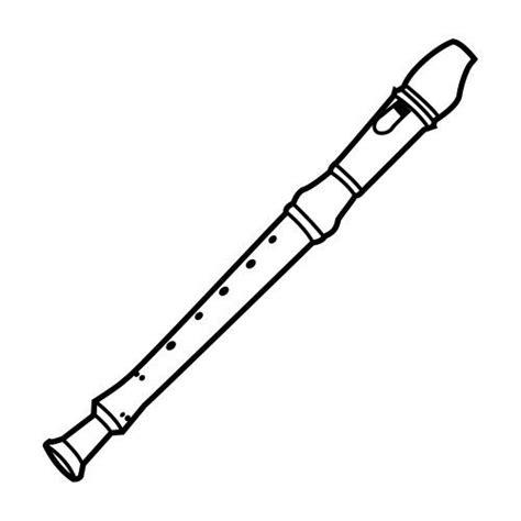 Oboe Colorear Instrumentos Musicales - Imágenes Gratis: Dibujar Fácil con este Paso a Paso, dibujos de Un Oboe, como dibujar Un Oboe para colorear e imprimir