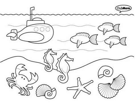 Dibujos para colorear del Día de los Océanos | Colorear: Dibujar Fácil, dibujos de Un Oceano, como dibujar Un Oceano para colorear e imprimir