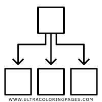 Dibujo De Organigrama Para Colorear - Ultra Coloring Pages: Dibujar y Colorear Fácil, dibujos de Un Organigrama, como dibujar Un Organigrama paso a paso para colorear