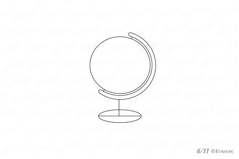 Cómo dibujar paso a paso un globo terráqueo: Dibujar y Colorear Fácil, dibujos de Un Ovalo Sin Compas, como dibujar Un Ovalo Sin Compas para colorear e imprimir