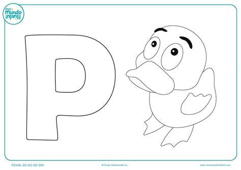 20 Excelente Dibujos Para Colorear Con La Letra P En: Dibujar Fácil, dibujos de Un P, como dibujar Un P para colorear e imprimir