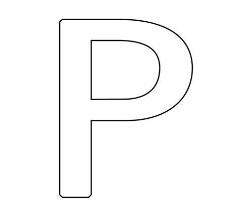 Imagenes pagina completa para colorear p - Imagui: Aprende a Dibujar y Colorear Fácil, dibujos de Un P, como dibujar Un P paso a paso para colorear