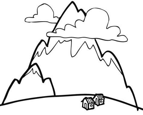 Dibujos de montañas para imprimir y pintar | Colorear: Aprender como Dibujar y Colorear Fácil, dibujos de Un Paisaje De Montaña, como dibujar Un Paisaje De Montaña para colorear