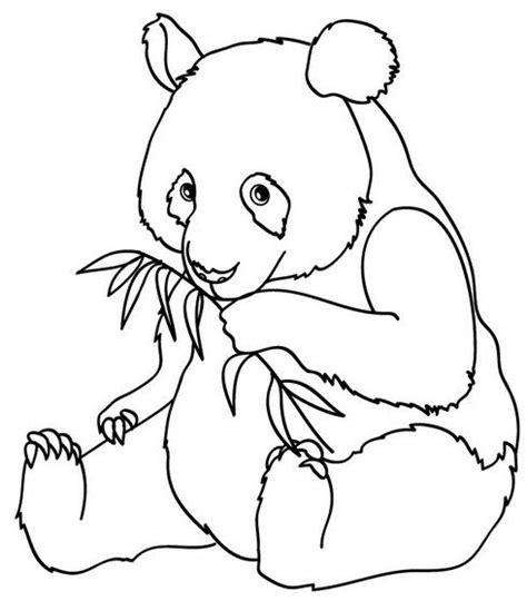 Imagenes para colorear: Panda comiendo bambu para iluminar: Aprende como Dibujar Fácil, dibujos de Un Panda Comiendo Bambú, como dibujar Un Panda Comiendo Bambú para colorear e imprimir
