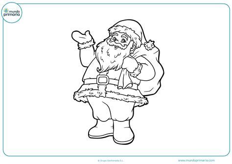 Dibujos de Papa Noel para Colorear - Santa para Pintar: Dibujar Fácil con este Paso a Paso, dibujos de Un Papa Noel Para Navidad, como dibujar Un Papa Noel Para Navidad para colorear e imprimir