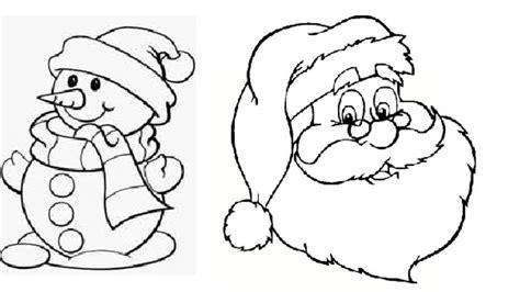 Dibujos para colorear de Navidad para niños: Aprende como Dibujar y Colorear Fácil, dibujos de Un Papa Noel Para Navidad, como dibujar Un Papa Noel Para Navidad para colorear