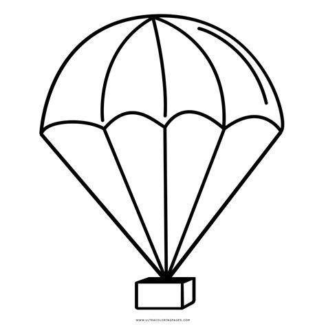 Dibujo De Paracaídas Para Colorear - Ultra Coloring Pages: Aprender a Dibujar y Colorear Fácil, dibujos de Un Paracaidas, como dibujar Un Paracaidas para colorear e imprimir