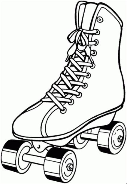 Dibujos de patines - Imagui: Dibujar y Colorear Fácil con este Paso a Paso, dibujos de Un Patin, como dibujar Un Patin para colorear e imprimir
