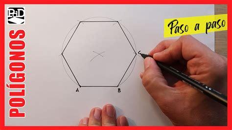 Cómo Dibujar un Hexágono a partir del Lado con Compás: Dibujar y Colorear Fácil con este Paso a Paso, dibujos de Un Pentagono A Partir De Un Lado, como dibujar Un Pentagono A Partir De Un Lado para colorear e imprimir