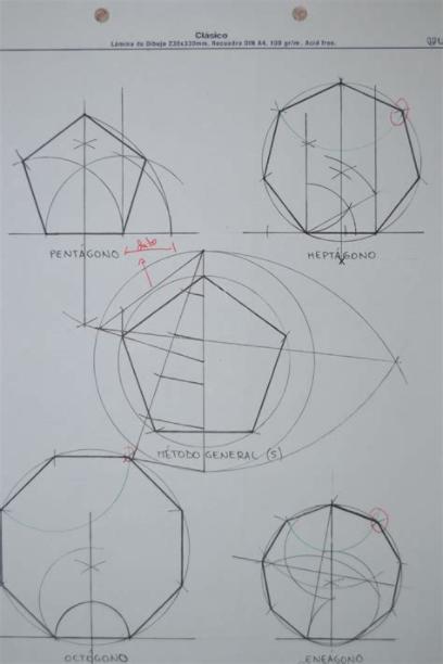 Imagenes De Poligonos Para Colorear / Tema 10 Figuras: Dibujar y Colorear Fácil con este Paso a Paso, dibujos de Un Pentagono En Una Circunferencia, como dibujar Un Pentagono En Una Circunferencia para colorear