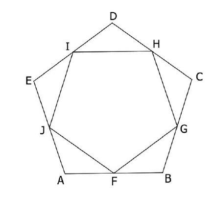 Considere um pentágono regular ABCDE de lado 1. To: Aprender como Dibujar y Colorear Fácil, dibujos de Un Pentagono Regular De 5 Cm, como dibujar Un Pentagono Regular De 5 Cm paso a paso para colorear