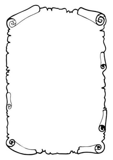 Las Mejores Caratulas para cuadernos 【2019】Portadas: Aprende como Dibujar Fácil, dibujos de Un Pergamino Para Niños, como dibujar Un Pergamino Para Niños paso a paso para colorear