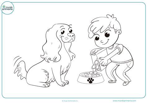 Dibujos de Animales Domésticos para Colorear Imprimir y: Dibujar Fácil con este Paso a Paso, dibujos de Un Perro Comiendo, como dibujar Un Perro Comiendo para colorear e imprimir