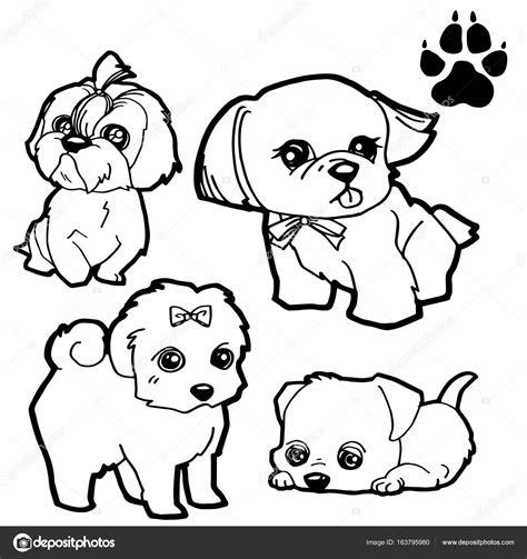 Dibujos Animados De Perros Para Dibujar: Aprender a Dibujar Fácil, dibujos de Un Perro Con La Mano, como dibujar Un Perro Con La Mano paso a paso para colorear