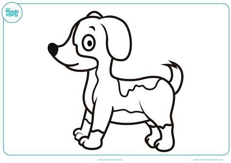 Dibujos de Perros para Colorear (A Lápiz y Fáciles): Aprender a Dibujar Fácil con este Paso a Paso, dibujos de Un Perro De Forma, como dibujar Un Perro De Forma paso a paso para colorear