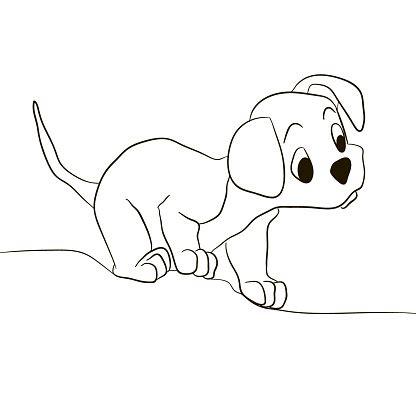 Vetores de Cão Cachorro Olhando Para A Frente Animais: Dibujar y Colorear Fácil con este Paso a Paso, dibujos de Un Perro De Frente, como dibujar Un Perro De Frente para colorear