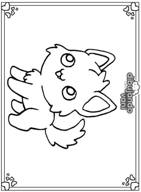 perro husky para imprimir - Dibujando con Vani: Aprende a Dibujar y Colorear Fácil, dibujos de Un Perro Husky Kawaii, como dibujar Un Perro Husky Kawaii paso a paso para colorear