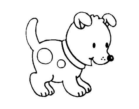 Dibujo de Perrito pequeño para Colorear - Dibujos.net: Dibujar y Colorear Fácil con este Paso a Paso, dibujos de Un Perro Pequeño, como dibujar Un Perro Pequeño para colorear e imprimir