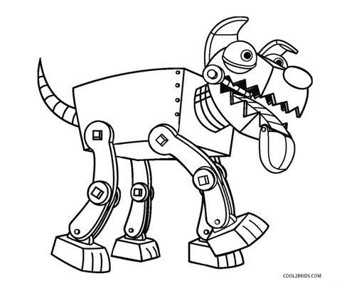 Dibujos de Robots para colorear - Páginas para imprimir: Aprender como Dibujar Fácil con este Paso a Paso, dibujos de Un Perro Robot, como dibujar Un Perro Robot para colorear e imprimir