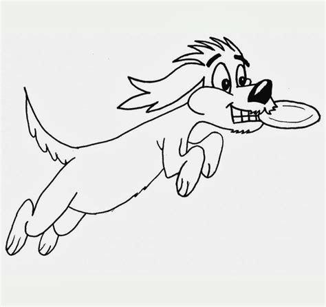 La Chachipedia: Dibujos de perros para colorear.: Aprender a Dibujar Fácil con este Paso a Paso, dibujos de Un Perro Saltando, como dibujar Un Perro Saltando para colorear e imprimir