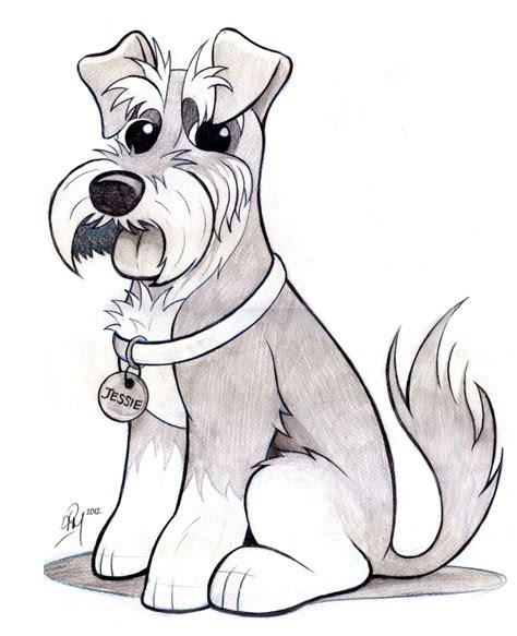 Schnauzer Caricature by timmcfarlin on DeviantArt: Aprende a Dibujar Fácil con este Paso a Paso, dibujos de Un Perro Schnauzer, como dibujar Un Perro Schnauzer para colorear