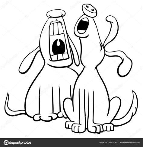 Ladridos o aullidos perros dibujos animados para colorear: Dibujar y Colorear Fácil con este Paso a Paso, dibujos de Un Perro Tumbado, como dibujar Un Perro Tumbado para colorear