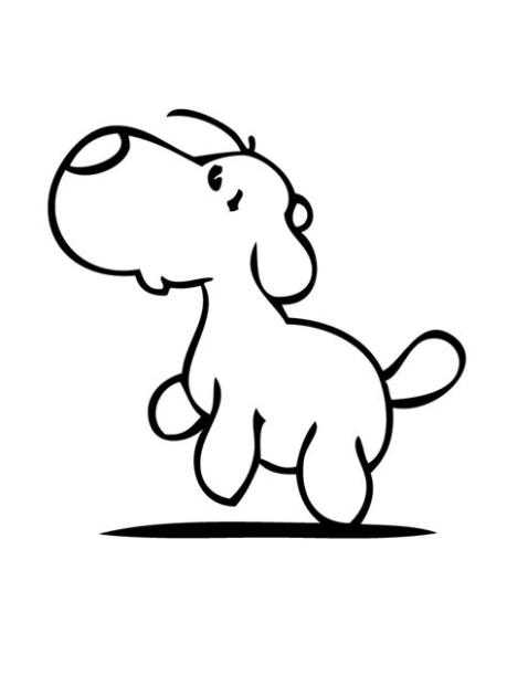 Pin en MUÑECOS PARA FELIPE: Aprende como Dibujar y Colorear Fácil, dibujos de Un Perro Un Niño De 4 Años, como dibujar Un Perro Un Niño De 4 Años para colorear