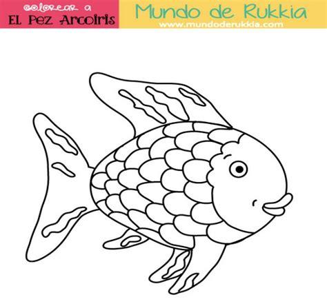 Cuento El Pez Arcoiris. 12 Actividades y Manualidades: Aprende a Dibujar Fácil, dibujos de Un Pez Arcoiris, como dibujar Un Pez Arcoiris paso a paso para colorear