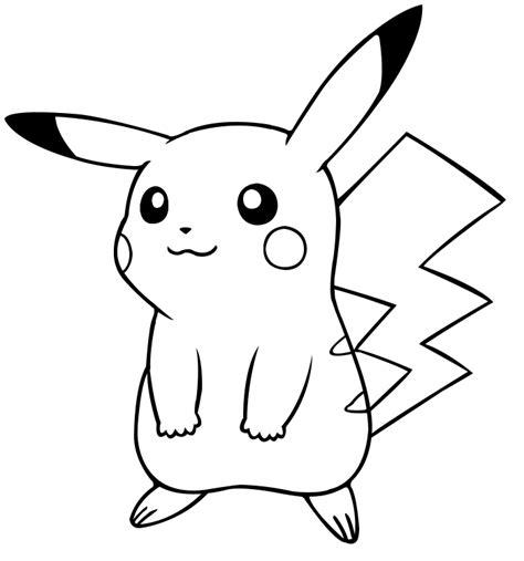 Dibujos de Pikachu para colorear e imprimir gratis: Aprender como Dibujar y Colorear Fácil, dibujos de Un Picachu, como dibujar Un Picachu para colorear