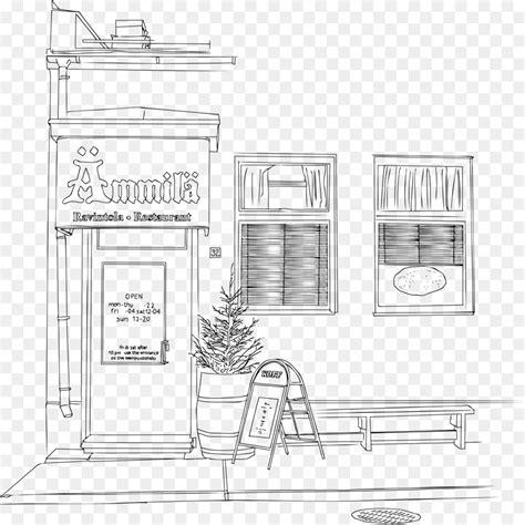 Imagenes De Restaurantes Animados Para Colorear: Dibujar Fácil con este Paso a Paso, dibujos de Un Plano De Un Restaurante, como dibujar Un Plano De Un Restaurante para colorear