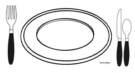 Plato para comer para colorear - Imagui: Dibujar Fácil, dibujos de Un Plato, como dibujar Un Plato para colorear