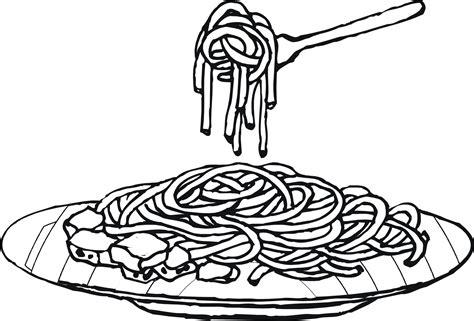Spaghetti Noodles Clipart | Free download on ClipArtMag: Dibujar Fácil con este Paso a Paso, dibujos de Un Plato De Espaguetis, como dibujar Un Plato De Espaguetis para colorear e imprimir