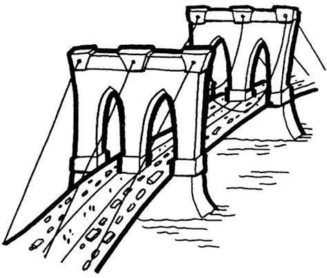 BRIDGE COLORING PAGE: Dibujar Fácil con este Paso a Paso, dibujos de Un Puente En Perspectiva, como dibujar Un Puente En Perspectiva para colorear e imprimir