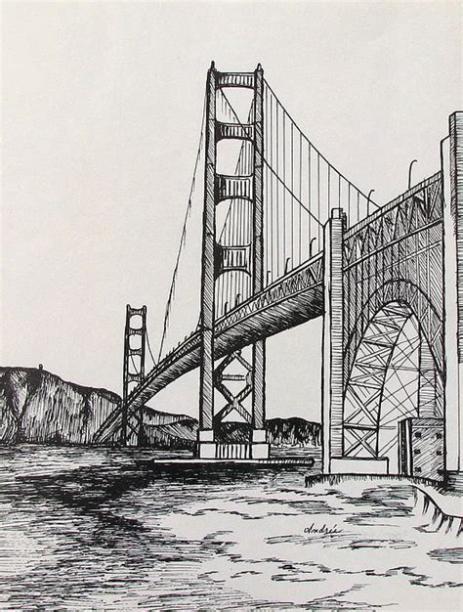 10+ Dibujos De Puentes | Ayayhome: Dibujar Fácil con este Paso a Paso, dibujos de Un Puente En Perspectiva, como dibujar Un Puente En Perspectiva paso a paso para colorear