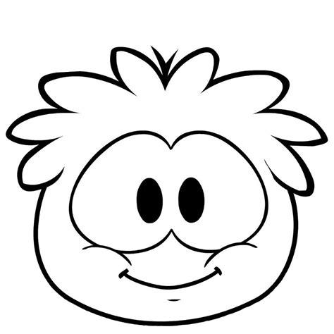 Puffles para colorear. pintar e imprimir: Aprender a Dibujar Fácil, dibujos de Un Puffle, como dibujar Un Puffle para colorear e imprimir