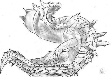 Monster High Nombre Dibujos Para Colorear Acolorear Sketch: Aprende a Dibujar Fácil, dibujos de Un Rathalos, como dibujar Un Rathalos para colorear