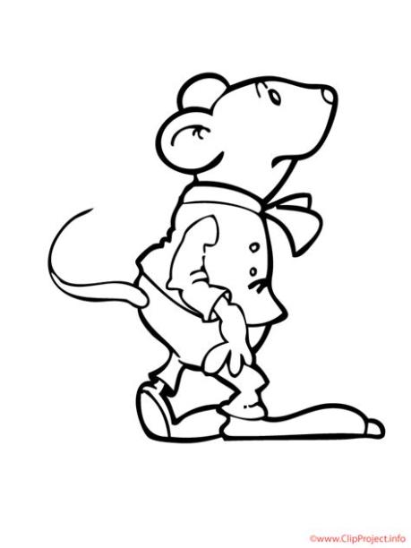 Imagen de un raton para colorear - Imagui: Aprender a Dibujar Fácil con este Paso a Paso, dibujos de Un Raton Perez, como dibujar Un Raton Perez para colorear