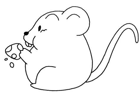 Ratón #17 (Animales) – Páginas para colorear: Dibujar y Colorear Fácil, dibujos de Un Ratoncito, como dibujar Un Ratoncito para colorear