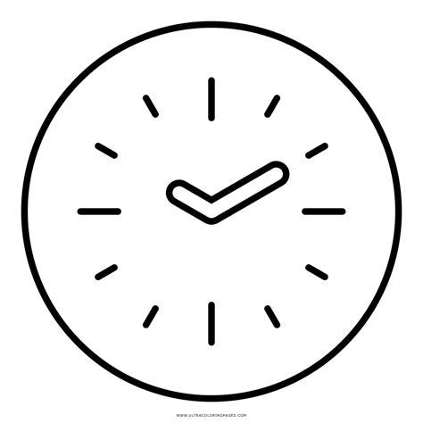 Reloj Con Imagenes Para Colorear - Impresion gratuita: Aprende como Dibujar y Colorear Fácil, dibujos de Un Reloj En Word, como dibujar Un Reloj En Word para colorear