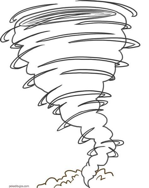 Dibujos de tornados y huracanes para colorear: Dibujar Fácil, dibujos de Un Remolino, como dibujar Un Remolino para colorear
