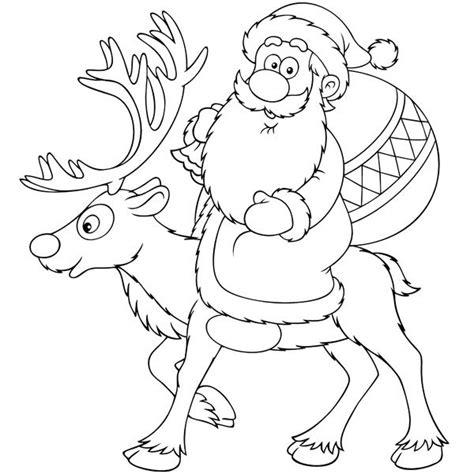 Renos para colorear - Imagui: Dibujar Fácil con este Paso a Paso, dibujos de Un Reno De Papa Noel, como dibujar Un Reno De Papa Noel para colorear e imprimir