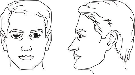 Dibujos de caras | Dibujos: Aprender a Dibujar Fácil, dibujos de Un Retrato De Frente, como dibujar Un Retrato De Frente para colorear e imprimir
