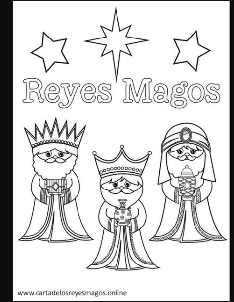 Las Mejores imágenes de los Reyes Magos para colorear gratis: Aprender a Dibujar Fácil con este Paso a Paso, dibujos de Un Rey Mago Para Niños, como dibujar Un Rey Mago Para Niños para colorear