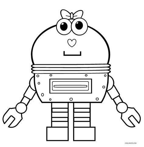 Kleurplaat Robot: Dibujar Fácil con este Paso a Paso, dibujos de Un Robot Kawaii, como dibujar Un Robot Kawaii para colorear e imprimir