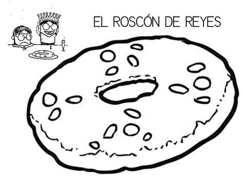 Mi grimorio escolar: EL ROSCÓN DE REYES: Dibujar y Colorear Fácil, dibujos de Un Roscon De Reyes, como dibujar Un Roscon De Reyes paso a paso para colorear
