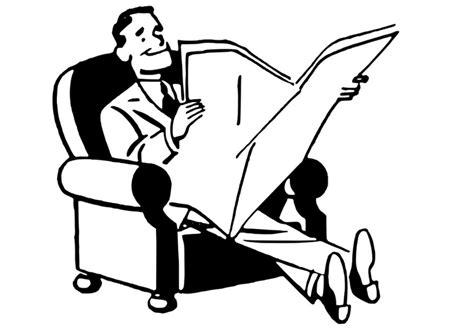 Desenho de Homem no sofá lendo jornal para colorir: Aprende a Dibujar Fácil con este Paso a Paso, dibujos de Un Señor Sentado, como dibujar Un Señor Sentado paso a paso para colorear