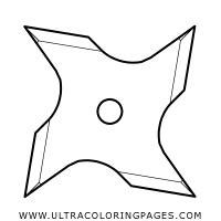 Dibujo De Shuriken Para Colorear - Ultra Coloring Pages: Aprende como Dibujar Fácil con este Paso a Paso, dibujos de Un Shuriken, como dibujar Un Shuriken para colorear