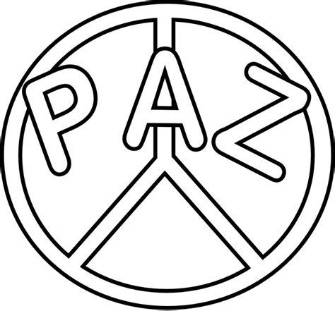 simbolo-paz - Actiludis: Aprende como Dibujar y Colorear Fácil con este Paso a Paso, dibujos de Un Simbolo, como dibujar Un Simbolo para colorear