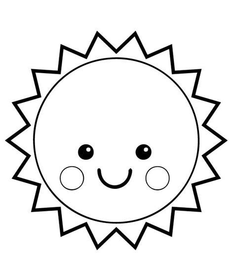Soles para colorear en verano | Bebeazul.top: Dibujar Fácil con este Paso a Paso, dibujos de Un Sol Kawaii, como dibujar Un Sol Kawaii para colorear e imprimir