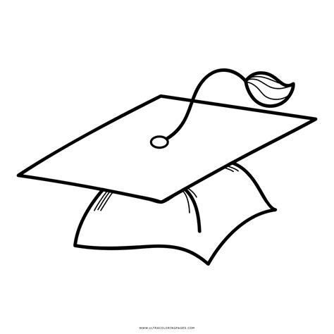 Dibujo De Gorro De Graduación Para Colorear - Ultra: Aprende a Dibujar Fácil con este Paso a Paso, dibujos de Un Sombrero De Graduacion, como dibujar Un Sombrero De Graduacion paso a paso para colorear